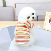 Ruffle Striped Pet Dress Vest - Sweet Spring Party Outfit