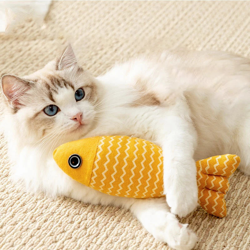 Simulation Fish Kicker Toy for Indoor Cats