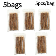 Natural Catnip Molar Sticks for Cats - Teeth Cleaning Chew Toys