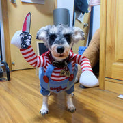 Adjustable Halloween Dog Costume - Small Pet Cosplay Outfit