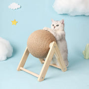 Sisal Rope Cat Scratching Ball Board for Paw Grinding