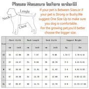 Adjustable Waterproof Dog Jacket - Padded Reflective Coat with Harness