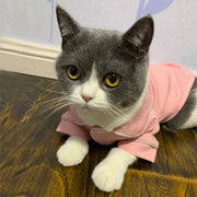 Christmas Cat Hoodie Suit - Winter Pet Costume Sweatshirt