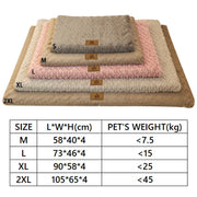 3D Foam Orthopedic Crate Bed with Washable Faux Fur Cover