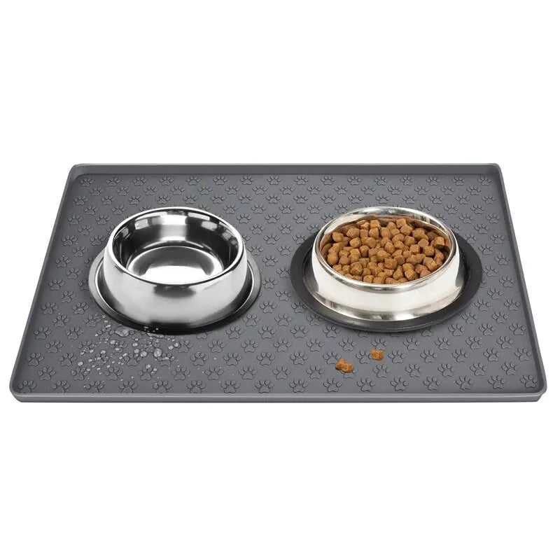 Silicone Pet Feeding Mat - Non-Slip Waterproof Placemat
