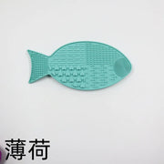 Small Pet Silicone Lick Mat and Slow Feeder Bowl for Cats and Dogs Under 3kg