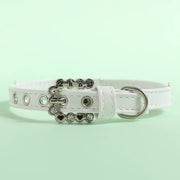 Pearl Rhinestone Pet Necklace Collar for Cats and Small Dogs
