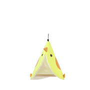 Soft Plush Hanging Parrot Nest Hammock and Cage Hut