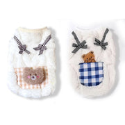 Cozy Plush Pet Vest - Fleece Sleeveless Coat