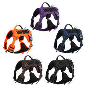 Reflective No-Pull Dog Harness - Adjustable Control Chest Harness