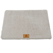3D Foam Orthopedic Crate Bed with Washable Faux Fur Cover