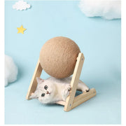 Sisal Rope Cat Scratching Ball Board for Paw Grinding